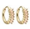 Aretes de Acero Inoxidable Enso para Dama EICB232139G Dorado