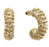 Aretes de Acero Inoxidable Enso para Dama EICE232119G Dorado