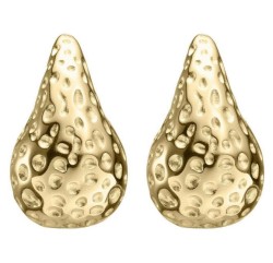 Aretes de Acero Inoxidable Enso para Dama EICN232117G Dorado