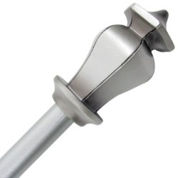 CORTINERO MORGAN 48-84 PULGADAS NICKEL GRABER