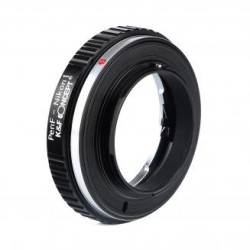Lentes Olympus Pen-F a Nikon 1 Adaptador de montura de lente K&F Concept M43201 Adaptador de lente