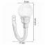 GANCHO CORTINERO 280-0811-06 CRACKLD APB GRABER