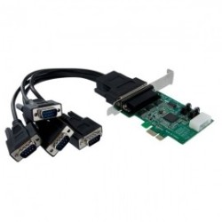 StarTech.com Tarjeta PCI Express Serie RS232 Nativo de 4 Puertos co...