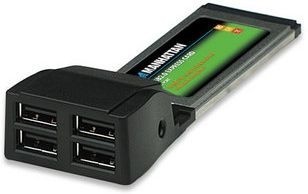 Manhattan ExpressCard 158299, Alámbrico, 480 Mbit