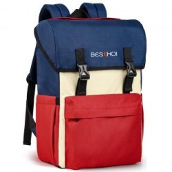 BESCHOI Mochila Portatil, Mochila Antirrobo Impermeable IPX6, Mochila hombre para Ordenador Portatil 17.3 pulgadas con puerto U