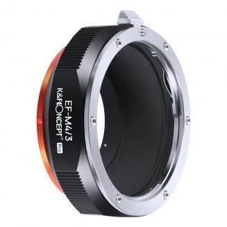 Adaptador de objetivo de alta precisión Canon EOS-M4/3 PRO (naranja) Adaptador de objetivo K&F Concept M12125