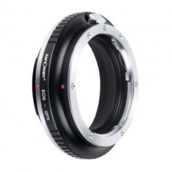 Adaptador de montura de lentes Canon EOS EF a Fuji GFX para DSLR K & F Concept M12211 adaptador de lente