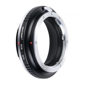 Adaptador de montura de lentes Canon EOS EF a Fuji GFX para DSLR K & F Concept M12211 adaptador de lente