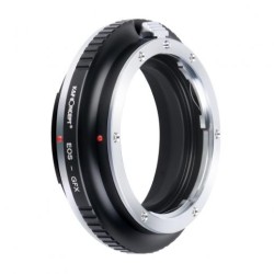 Adaptador de montura de lentes Canon EOS EF a Fuji GFX para DSLR K & F Concept M12211 adaptador de lente