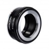 Lentes M42 a Canon EOS M Adaptador de montura de lente K&F Concept M10141 Adaptador de lente