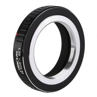 Lente de montaje de tornillo Leica L39 M39 a Canon EOS M EF-M, M39 Lentes a Canon EOS M Adaptador de montura de lente K&F Conce