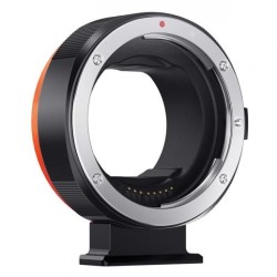 Montura Canon EF/EF-S a EOS R, enfoque automático de lata de metal