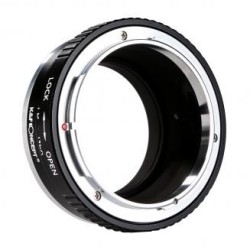 Adaptador de cobre de lentes Canon FD a Sony E Mount Camera