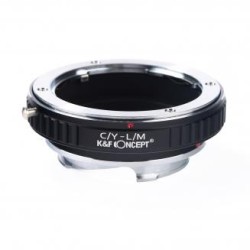 Lentes Contax Yashica a adaptador de montura de lente Leica M K&F Concept M14151 Adaptador de lente