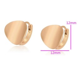 Arracadas Huggies Para Niña o Adulto Oro 18k Laminado