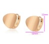 Arracadas Huggies Para Niña o Adulto Oro 18k Laminado