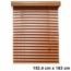 PERSIANA VINIL 60X72 PULGADAS IMITACION MADERA ROBLE