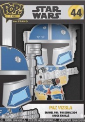 Funko Pop Pin: Star Wars The Mandalorian - Paz Vizsla Esmaltado