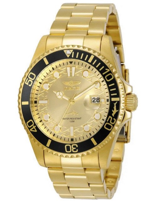 Reloj Invicta Pro Diver 30025 Dorado Hombre
