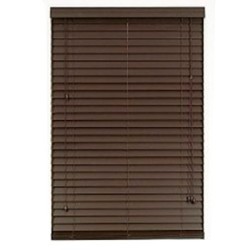 PERSIANA VINIL 24X72 IMIT. MADERA MAHOGANY WINDOW IMAGES.
