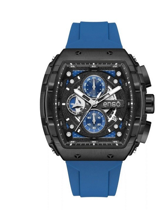 Reloj de Pulsera Enso Para Hombre EW1063G8 Azul