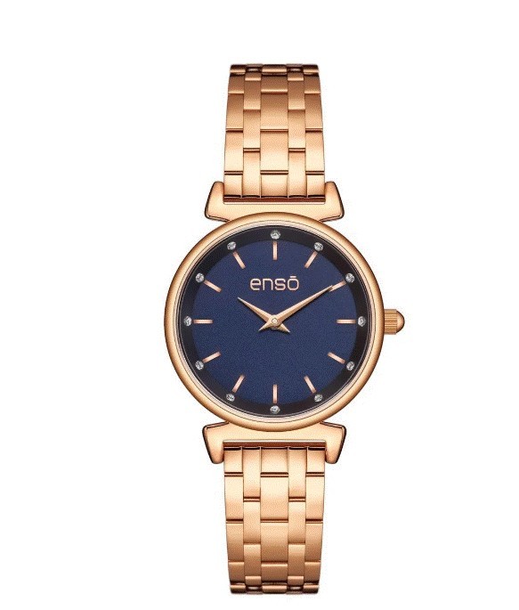 Reloj de Pulsera Enso Para Mujer EW1077L2 Oro Rosa