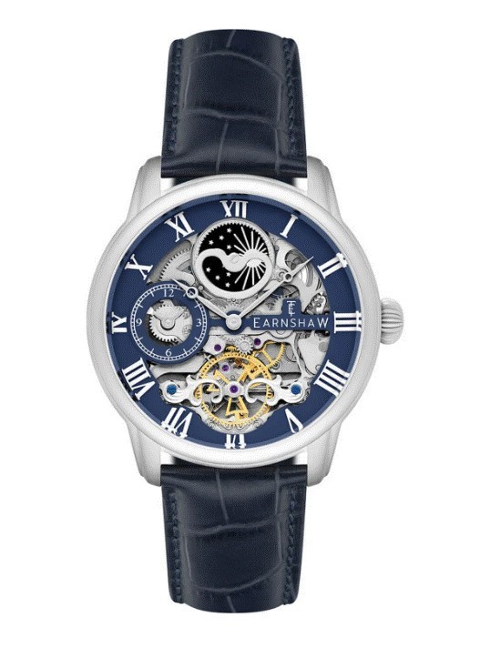 Reloj de Pulsera Earnshaw Para Hombre ES-8006-0C True Blue