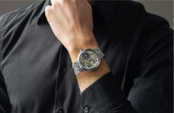 Reloj de Pulsera Earnshaw Para Hombre ES-8242-22 Black