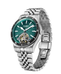 Reloj de Pulsera Minber Hombre M9164G-2-3 Color Silver/Green