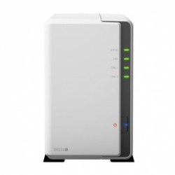 Synology DiskStation DS216j NAS de 2 Bahías, 0TB, max. 16TB, Marvel...
