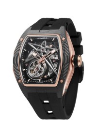 Reloj de Pulsera Minber Hombre M9108G2 Color Black/Rose Gold