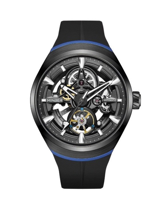 Reloj de Pulsera Minber Hombre M6004G3 Color Black/Blue