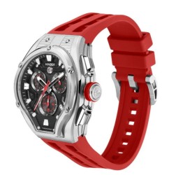 Reloj de Pulsera Minber Hombre M9130G3 Color Silver/Red