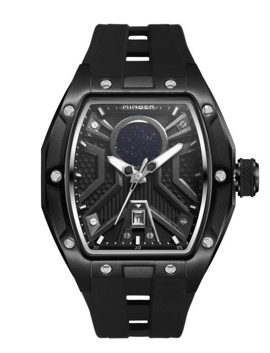 Reloj de Pulsera Minber Hombre M9159G2 Color Black