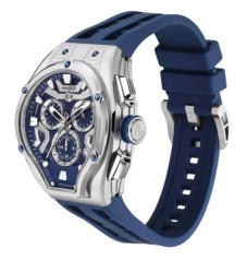 Reloj de Pulsera Minber Hombre M9130G2 Color Silver/Blue