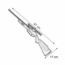 RIFLE POWERLINE 2880 CAL. 4.5 C-MIRA (RECONSTRUIDO).