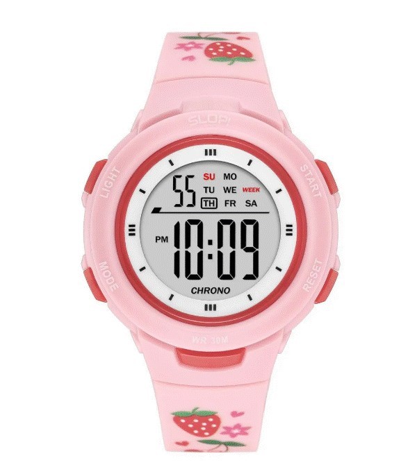 Reloj Infantil Slop Para Niña SW24401L4 Print Fresas