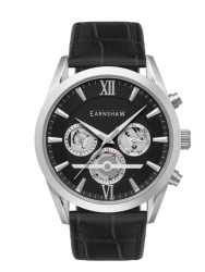 Reloj de Pulsera Earnshaw Para Hombre ES-8135-01 Classy Black