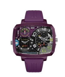 Set Reloj y Correa Nubeo Hombre NB-6084-06 Metallic Purple Edición Limitada