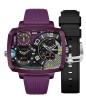 Set Reloj y Correa Nubeo Hombre NB-6084-06 Metallic Purple Edición Limitada