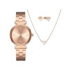 Set de Reloj y Joyería Enso Para Mujer EWBSL10 Color Rosado