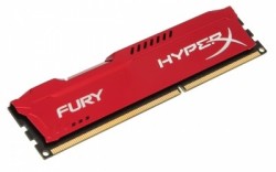 Memoria RAM Kingston HyperX FURY Red DDR3, 1600MHz, 8GB, Non-ECC, CL10