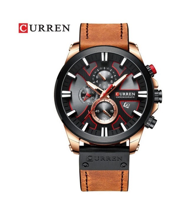 Reloj Curren KREc832011 Café Hombre