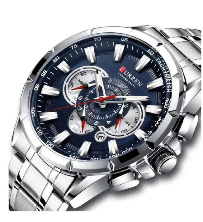 Reloj Curren KREc951903 Plateado Hombre