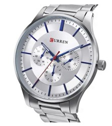 Reloj Curren KREB5819 Plateado Hombre