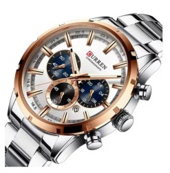 Reloj Curren KREc762002 Plateado Hombre