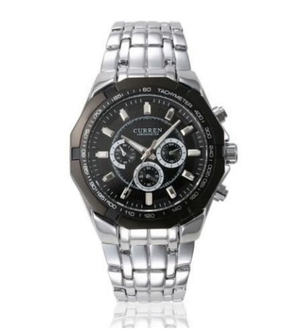 Reloj Curren KRE0401 Plateado Hombre