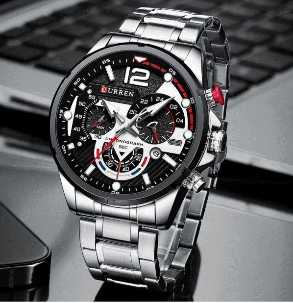 Reloj Curren KREd331901 Plateado Hombre