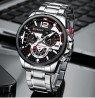 Reloj Curren KREd331901 Plateado Hombre