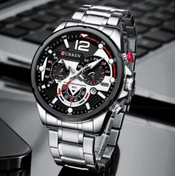 Reloj Curren KREd331901 Plateado Hombre